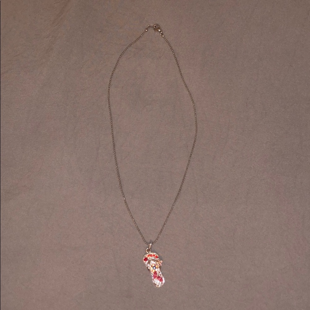 Sandal necklace